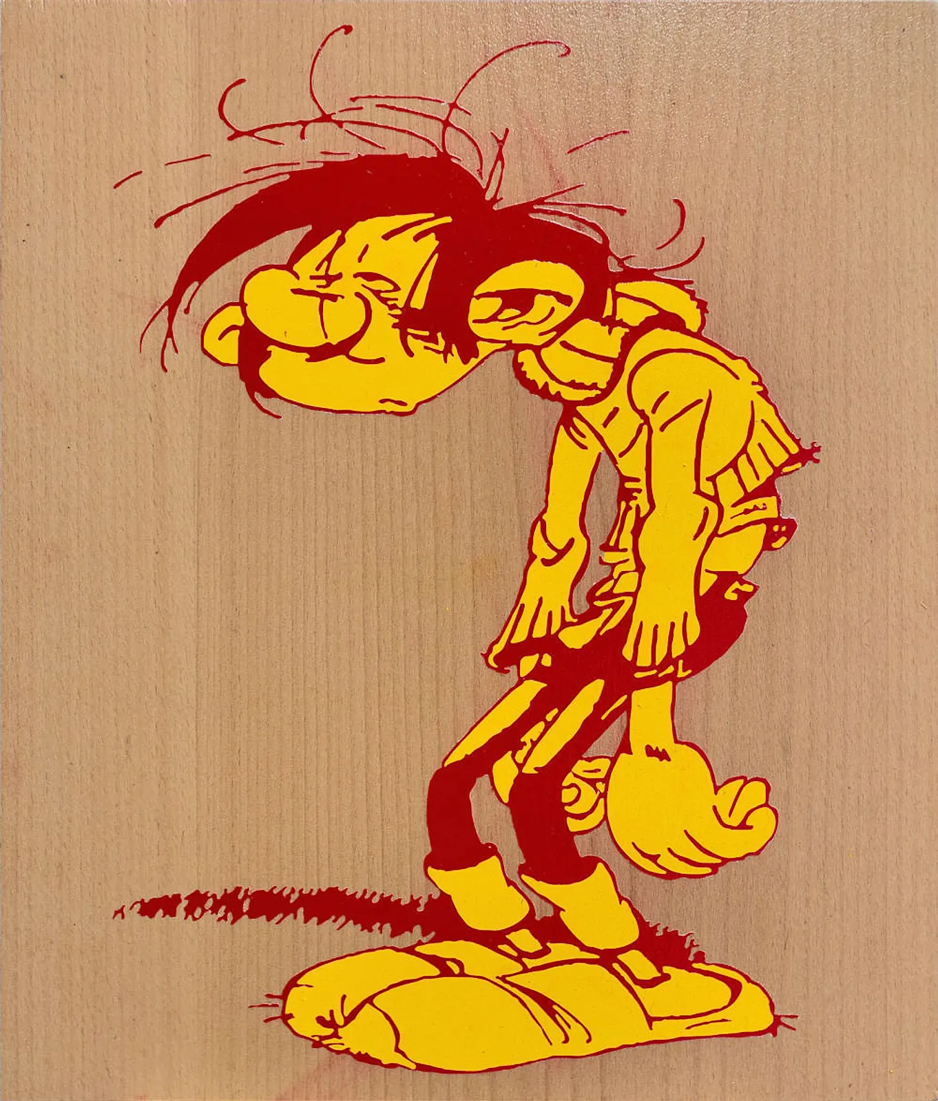 gaston-lagaffe-exhausted-depressed-paint
