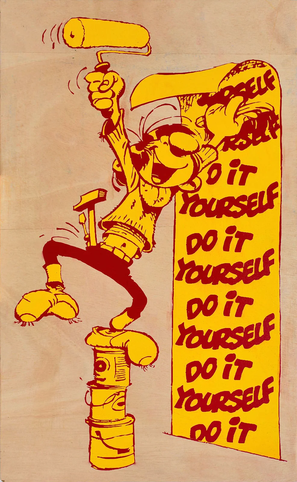 gaston-lagaffe-creative-idea-painting.jp