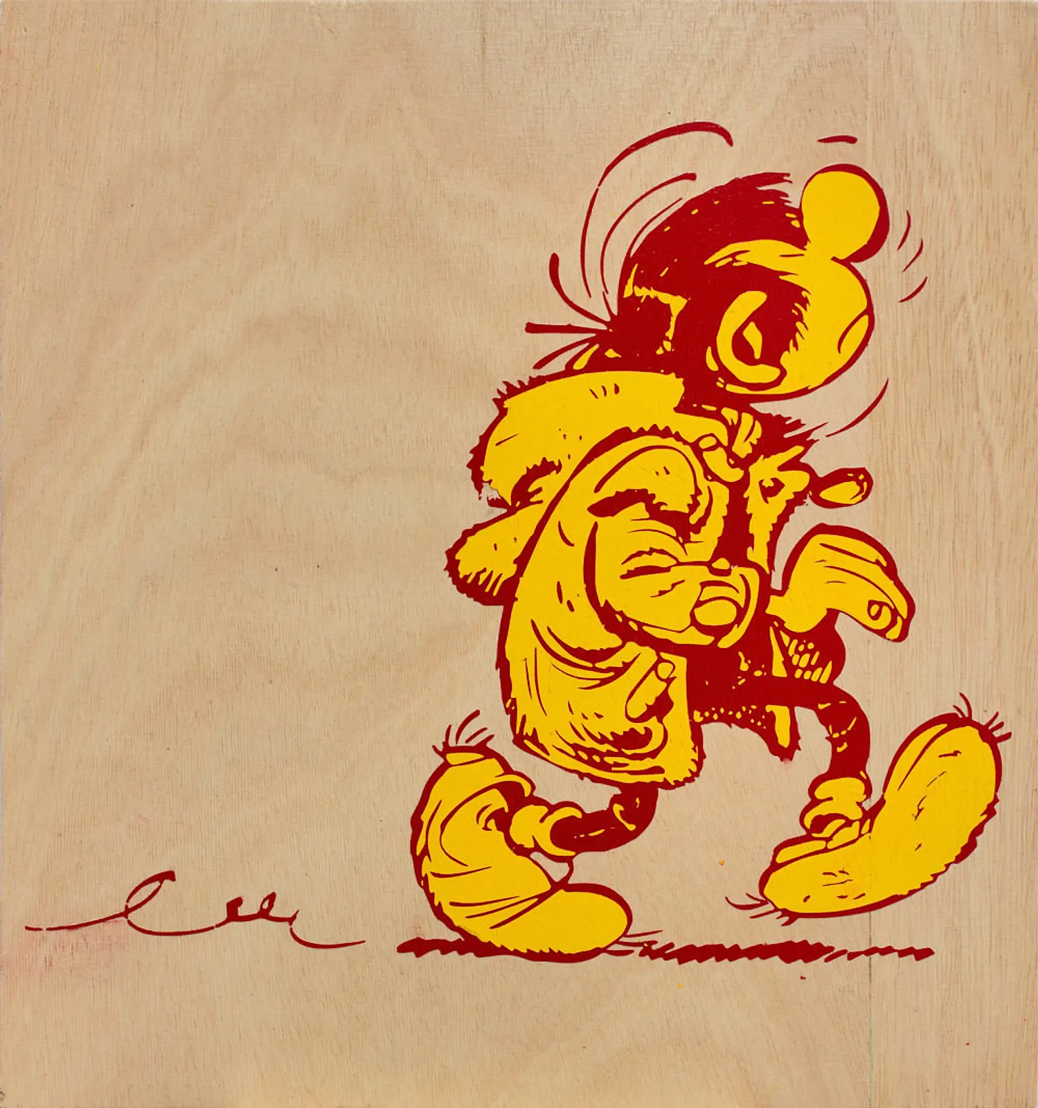 gaston-lagaffe-painting-stubborn-comic.j